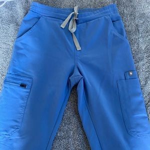 Figs blue scrub pants